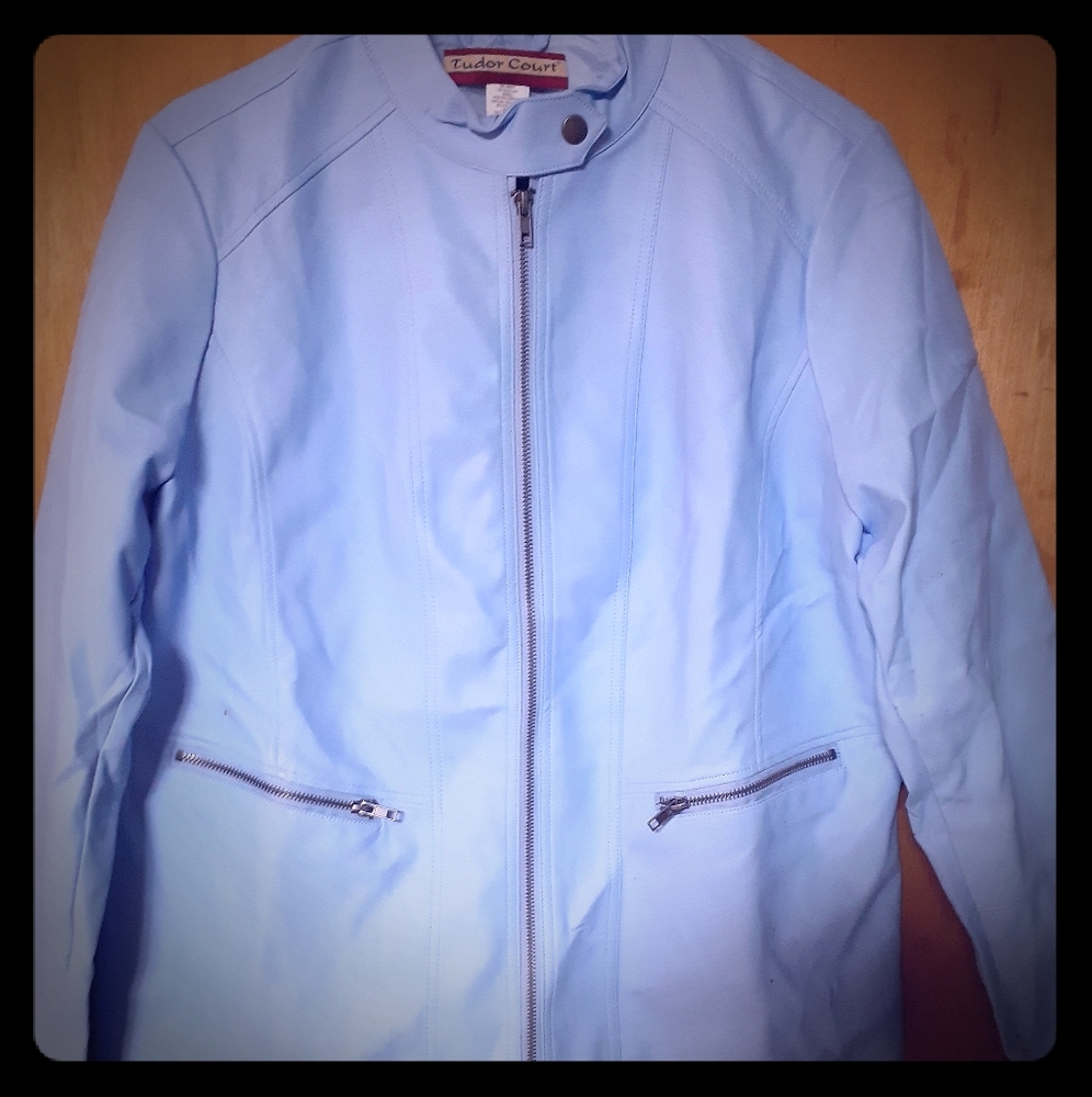 Womens blue lightweight jacket